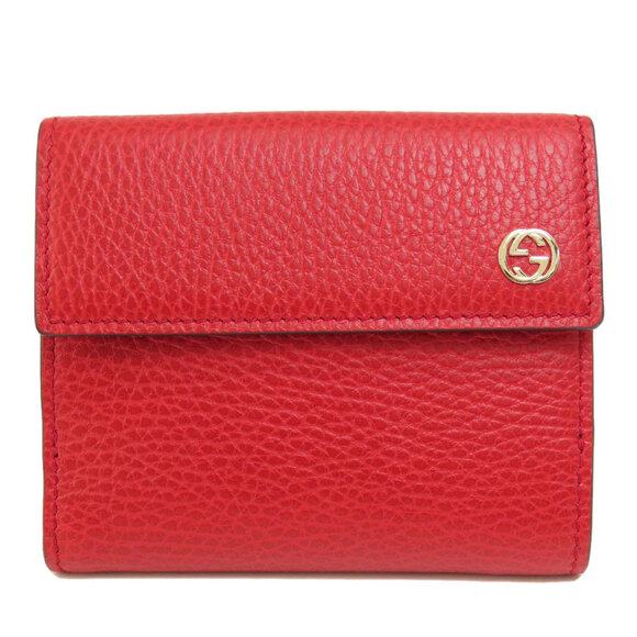 GUCCI Red Leather Wallet - Picture 11 of 11